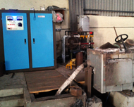 Melting facility at Madhav Cast & Corporation